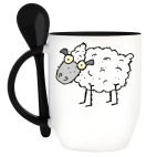 Кружка с ложкой