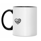 Кружка двухцветная