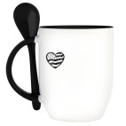 Кружка с ложкой