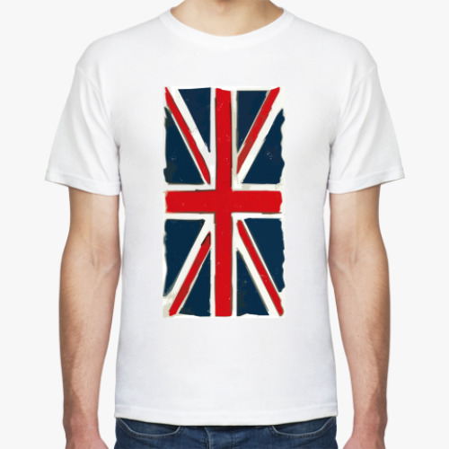 Футболка с принтом British flag