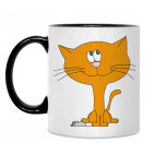 Кружка двухцветная