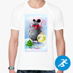 Мужская спортивная футболка