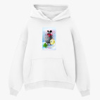 Толстовка худи оверсайз