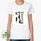 Женская футболка органик