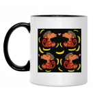 Кружка двухцветная