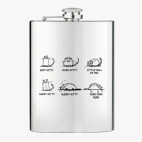 Фляжка стальная