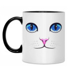 Кружка двухцветная