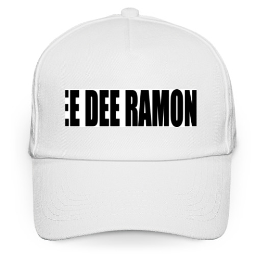 Кепка бейсболка с принтом Dee Dee Ramone