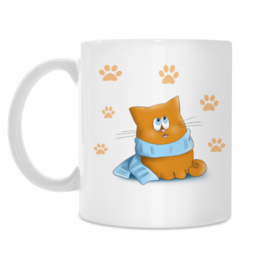 Кружка с принтом Теплый Пухлик