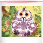 Сова на ветке