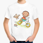 Мальчик на велосипеде