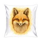 Подушка 35x35 см Лиса