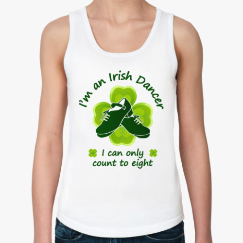 Женская майка с принтом Irish Dancer