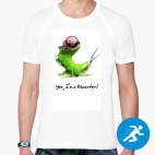 Мужская спортивная футболка