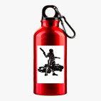 Металлическая бутылка 400 мл UV-DTF