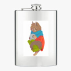 Фляжка стальная