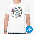 Мужская спортивная футболка