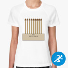 Женская спортивная футболка