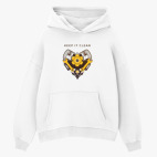 Толстовка худи оверсайз