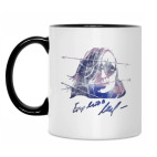 Кружка двухцветная