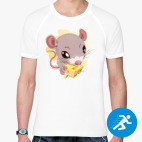 Мужская спортивная футболка