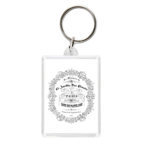 Брелок с принтом Винтаж прованс