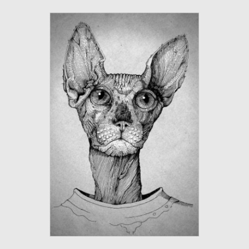 Постер с принтом April