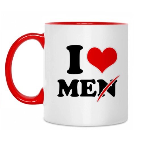 Кружка с принтом I love me