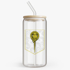 Банка с бамбуковой крышкой