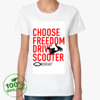 Женская футболка органик