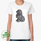 Женская футболка органик