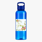 Прозрачная спортивная бутылка