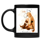 Кружка цветная UV-DTF