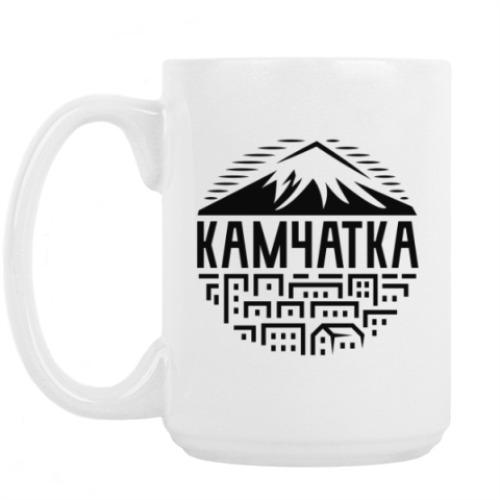 Кружка с принтом Камчатка