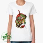 Женская футболка органик