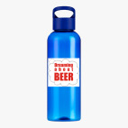 Прозрачная спортивная бутылка