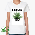 Женская футболка органик