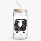 Банка с бамбуковой крышкой