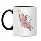 Кружка двухцветная