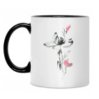 Кружка двухцветная