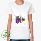 Женская футболка органик