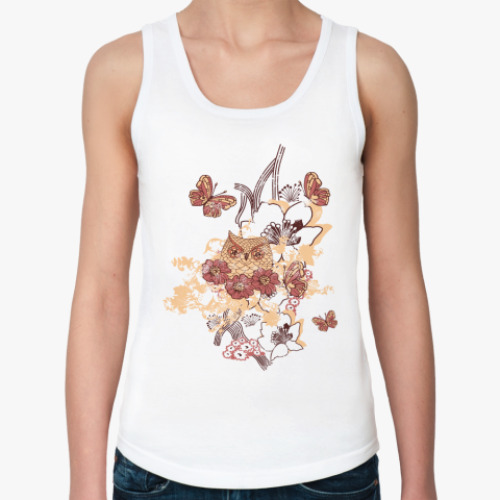 Женская майка с принтом Природа