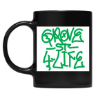 Кружка цветная UV-DTF