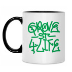 Кружка двухцветная