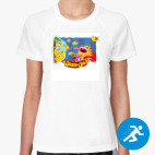 Женская спортивная футболка