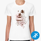 Женская спортивная футболка