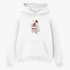 Толстовка худи оверсайз