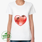 Женская футболка органик