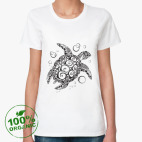 Женская футболка органик