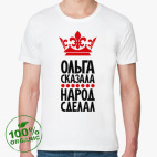 Мужская футболка органик